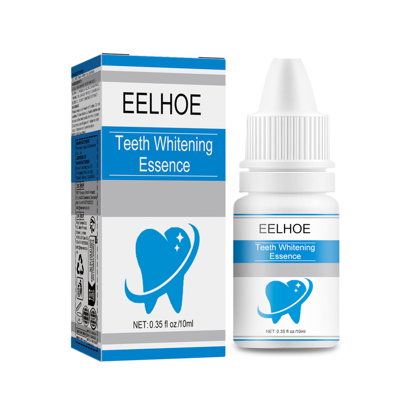 Teeth Whitening Essence, Improve Yellow Teeth Clean Teeth Stains Tartar Plaque Beautify Teeth Liquid