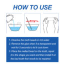 Solid Dental Glue Modification Teeth Temporary Filling Holes Filling Glue Prosthetic Dental Glue