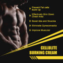 Ouhoe Muscle Strengthening Abs Cream Abs Vest Line Exercise Oil Sweat Heat Strengthen And Tighten Muscles