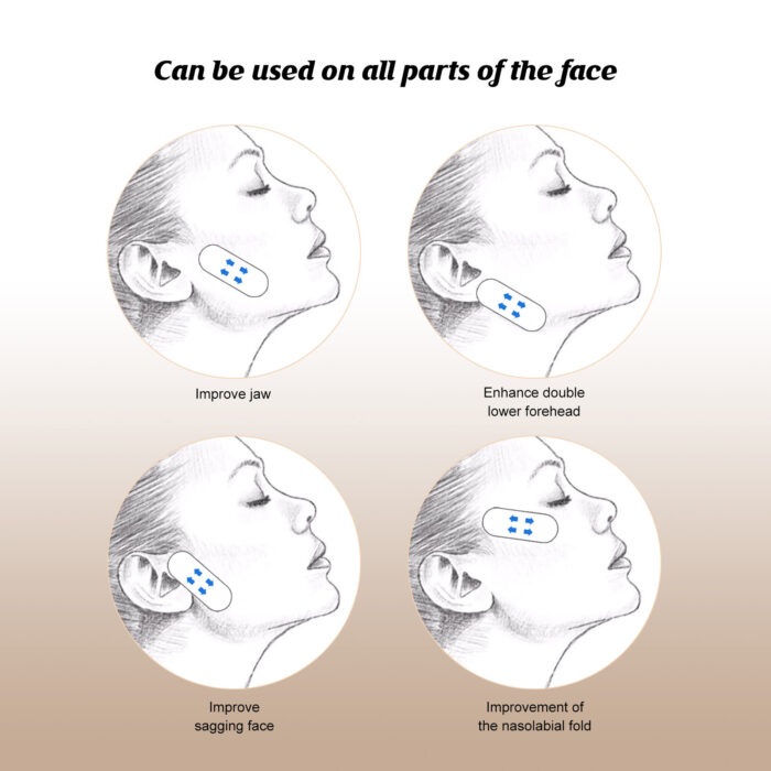 Face Invisible Lift For Firming And Smoothing Fine Lines V-Type Skin Care Patch - Image 5