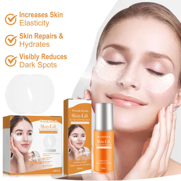Collagen Eye Mask, Anti-Aging Recombination Anti-Wrinkle Hydrating Anti-Aging Mask - Image 3