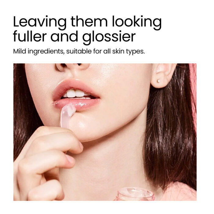 Lip Sleeping Mask, Moisturizing Gently Exfoliating Dead Skin Plump Smooth Lip Mask - Image 5
