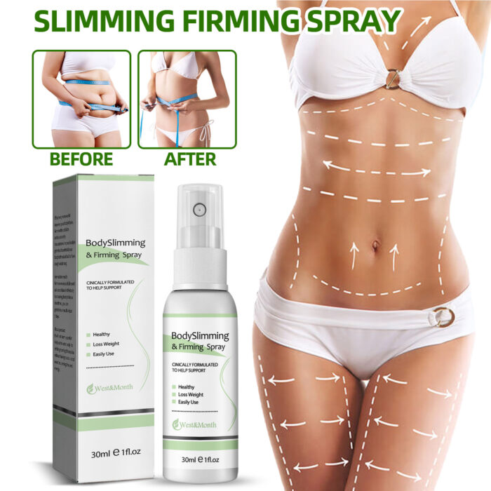 Body Slimming & Firming Spray, Slimming Body Firming Tummy And Arms Light Body And Body Massage Lotion - Image 3