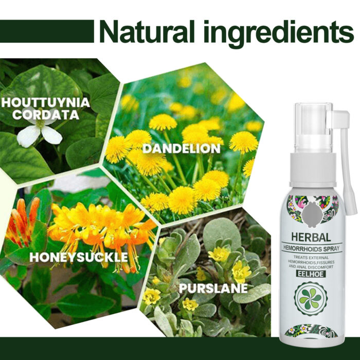 Herbal Care Spray Gently Pampers And Nourishes The Body Soothing Perianal Body Care Spray - Image 6