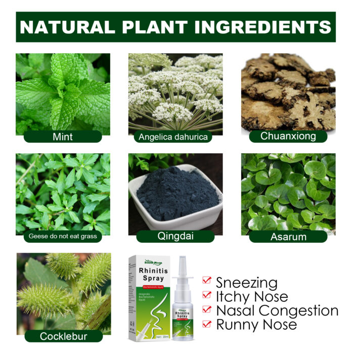 Nasal Litong Spray Gentle Nasal Cleansing To Relieve Nasal Discomfort Body Care Spray - Image 6