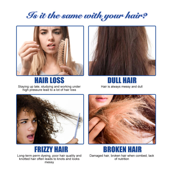 Protein Hair Straightening Cream Nourishes Hair, Smooths Hair And Scalp, And Takes Care Of Smooth, Frizzy And Dry Hair - Image 5