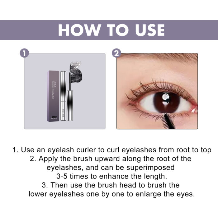 Volumizing Volumizing Volumizing Waterproof Slim Thick Volumizing Maintaining Makeup Does Not Easily Stain Mascara - Image 8