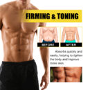 Ouhoe Muscle Strengthening Abs Cream Abs Vest Line Exercise Oil Sweat Heat Strengthen And Tighten Muscles