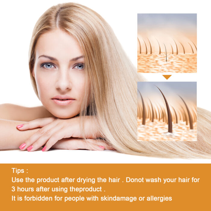 Hair Care Essential Oil Moisturizes, Nourishes, Softens And Brightens Hair Care Oil - Image 4