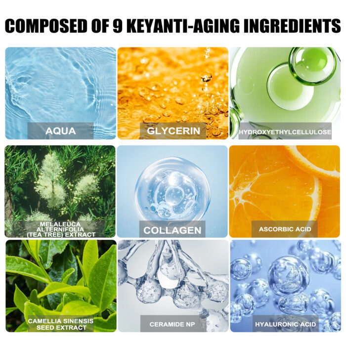 Deep Cleansing Anti-Wrinkle Serum, Facial Skin Smoothing Fine Lines Hydrating Firming And Care Serum - Image 6