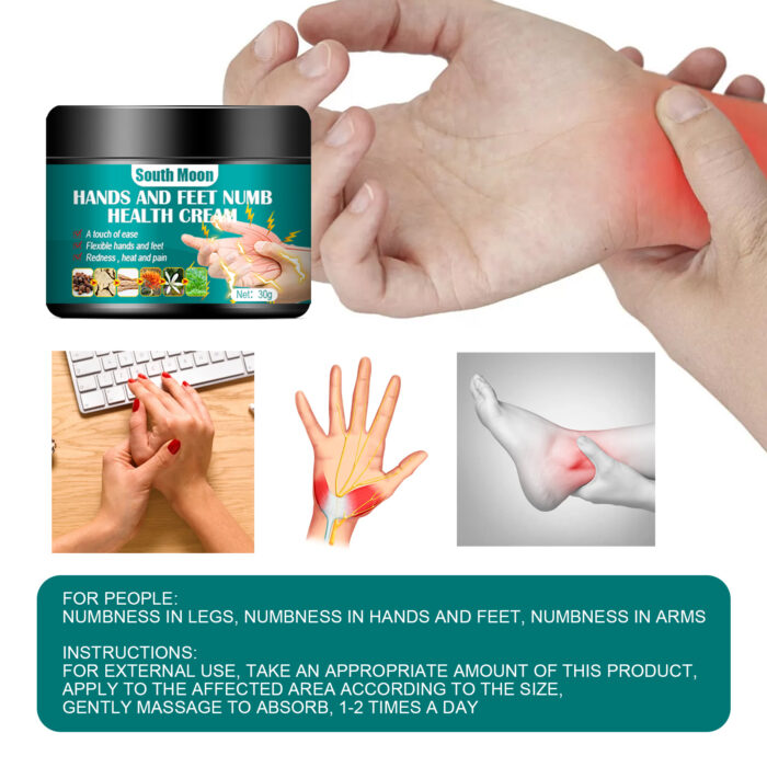 Hand And Foot Care Cream Gently Relieves Hand And Foot Discomfort Body Repair Apply Massage Care Cream - Image 7