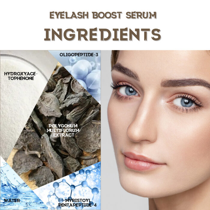 Eyelash Boost Serum, Black Thick Eyelashes Curling Beautiful Slender Long Natural Makeup Not Easy To Stain Mascara - Image 6