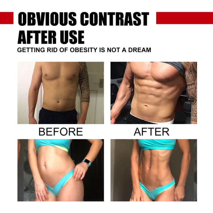 Abdominal Cream, Men's And Women's Sculpting Exercise Strengthening Muscle Sweat Massage Cream - Image 5