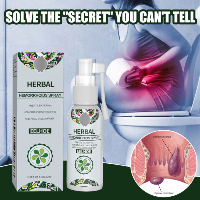 Herbal Care Spray Gently Pampers And Nourishes The Body Soothing Perianal Body Care Spray - Image 5