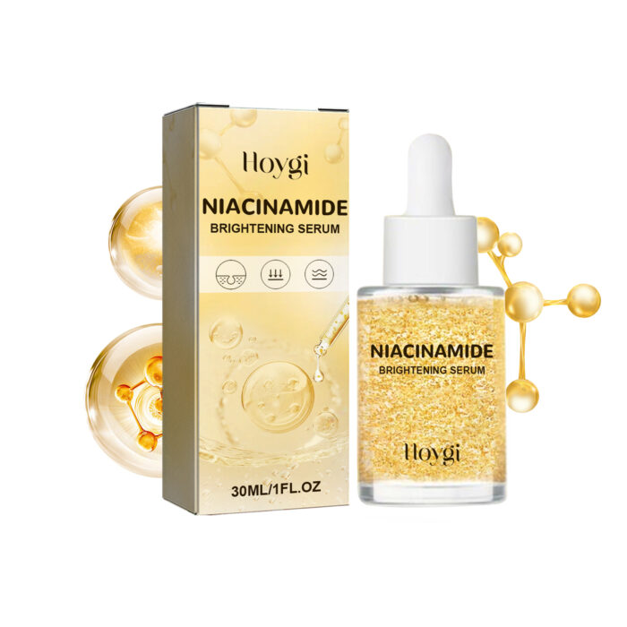 HOYGI Niacinamide Brightening Serum, Lightening Spots And Fine Lines Brightening Skin Hydrating Moisturizing Facial Treatment - Image 2