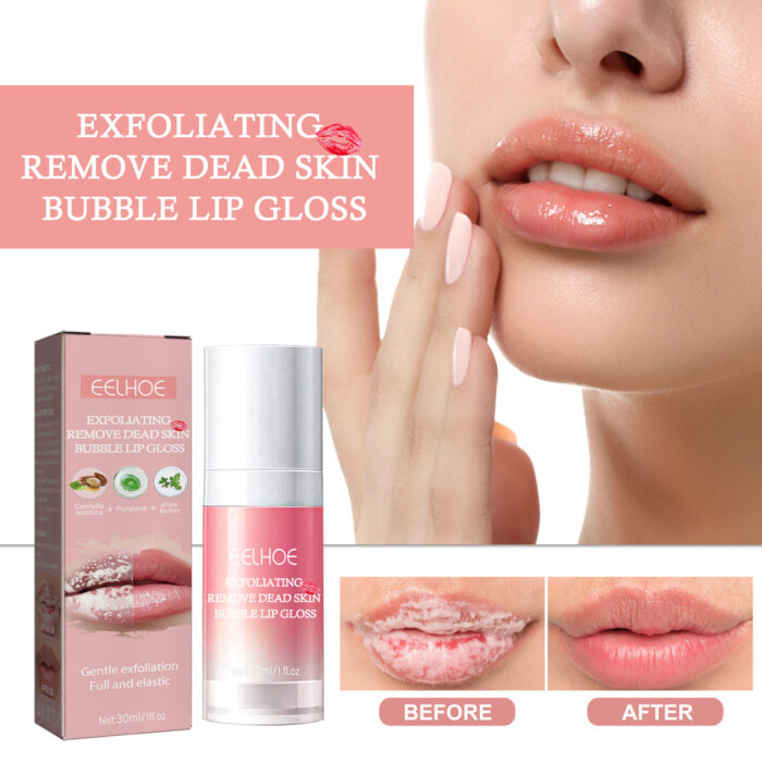 Exfoliates Dead Skin Bubble Lip Mask, Lightening Lip Lines Softening Horny Skin Moisturizing And Preventing Dry Cracking Lip Mask - Image 3