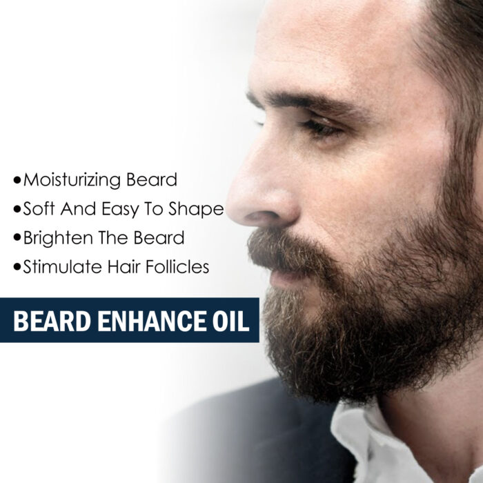Facial Hair Care Oil Strengthens Root And Moisturizes And Brightens Men's Facial Hair - Image 5