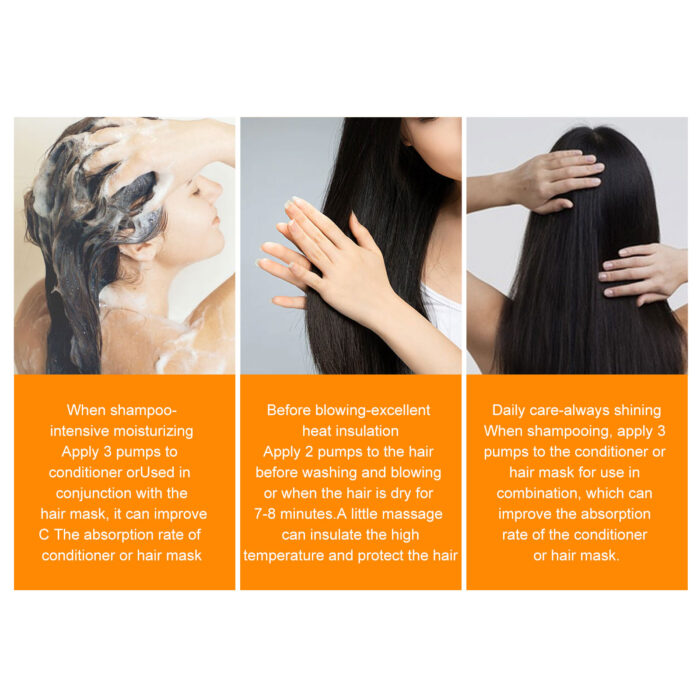 Anti-Frizz Hair Essence Repair Perm Dye Dry Split Hair Moisturizing Hair Smoothing Hair Essential Oil - Image 7