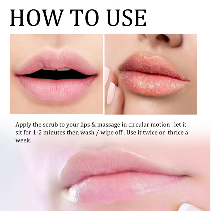 Brightening Lip Scrub Cleans Lips Exfoliating Dead Skin Moisturizing Lips Tender Lips Hydrating Lip Scrub - Image 7