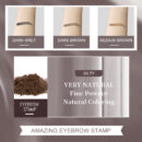 Brow Print Mold Thrash Lazy Eyebrows Fill Makeup Brow Cake Waterproof Hairline Powder