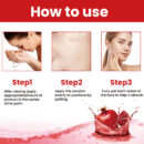 Pomegranate Brightening Essence For Fine Lines, Hydrating, Nourishing And Moisturizing Facial Treatment