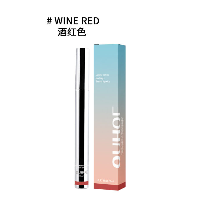 Peel Lip Liner, Plump Lip Lines Show Lip Color Without Makeup Peeling Lip Liner - Image 4