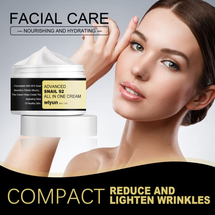 wiyun Advanced Snail Cream, Moisturizing whitening skin brightening skin tone firming cream - Image 3