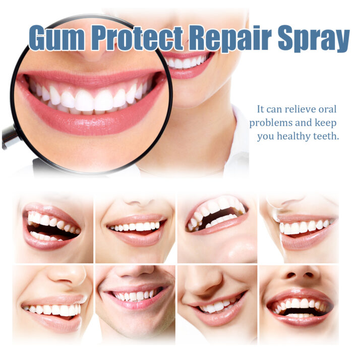 Gum Protect Repair Spray, Relieve Swelling And Pain Of Inflamed Gums Whitening Teeth Oral Cleaning Care Spray - Image 5