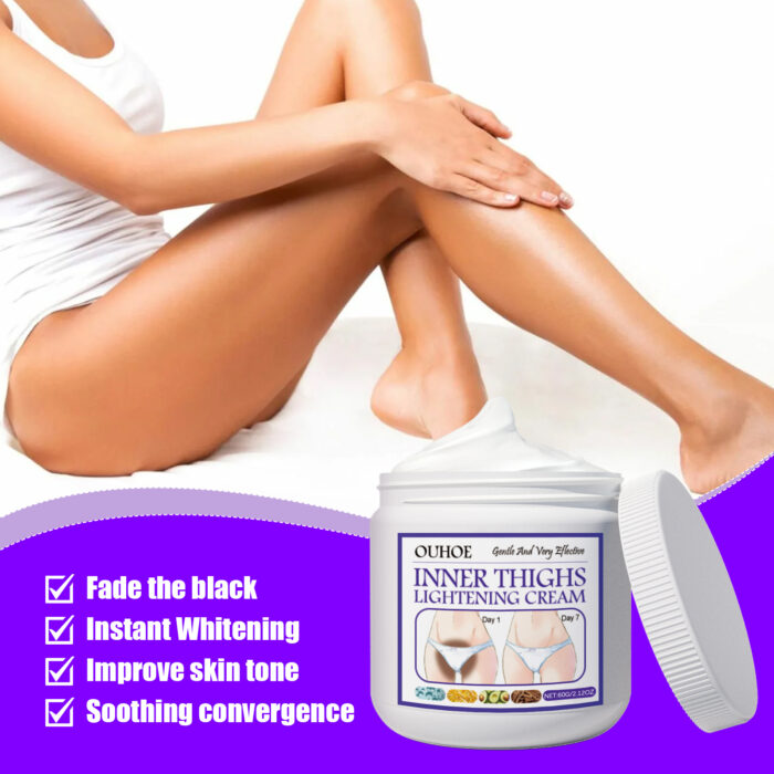 Thigh Beauty Cream, Brightening Inner Thighs, Hydrating And Moisturizing Skin, Cleansing And Caring Leg Beauty Cream - Image 4