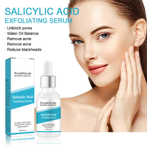 Salicylic Acid Exfoliating Essence, Deep Clean Skin Pores Exfoliate And Moisturize Essence