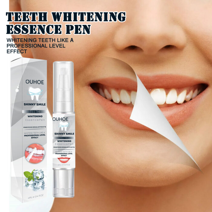 Teeth Whitening Essence Pen, Teeth Cleaning Care Fresh Breath Remove Smoke Stains Teeth Whitening Teeth Cleaning Pen - Image 3