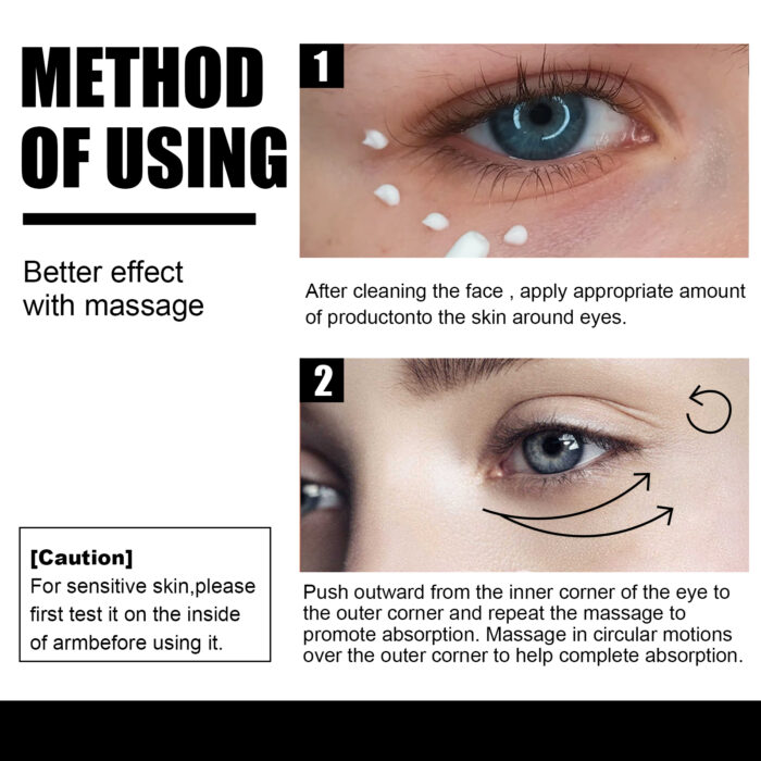 Snake Venom Eye Cream, Firming Eye Bags Hydrating And Reducing Fine Lines Eye Care Eye Cream - Image 7